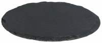 Schieferplatten 20x0,5 rund Untersetzer Tischplatz  20cm Schiefer