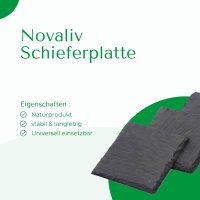 Schieferplatten 10x10x0,5 quadratisch Untersetzer...