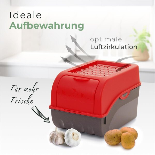 Novaliv 1x Mittel 5L Kartoffelbox rot