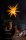Novaliv Weihnachtsstern Dekostern | 55cm GELB | Innen und Aussen |für Glühbirne E14 Gewinde mit Schuko Stecker | Weihnachtsdeko Stern beleuchtet