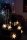 Novaliv Weihnachtsstern Dekostern | 12cm WEISS | Innen und Aussen | LED Lampe mit Batteriefach | Weihnachtsdeko Stern beleuchtet