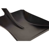 Novaliv 1x Kehrschaufel Set schwarz Arenga u. Elaston Handfeger und Schaufel Set Kehrset Kehrgarnitur dustpan and brush Handkehrset Handfeger Arengaborsten Besen Elastonborsten Handbesen