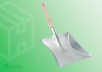 Novaliv 1x Kehrschaufel Set verzinkt Arenga u. Elaston Handfeger und Schaufel Set Kehrset Kehrgarnitur dustpan and brush Handkehrset Handfeger Arengaborsten Besen Elastonborsten Handbesen