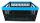 Novaliv Einkaufskorb Klappbox | 30L Blau Schwarz faltbar stabil| Klappkorb Tragebox Klappkiste Kitchen storage toy basket box Einkaufstasche Korb Küche