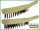 Novatool Drahtbürsten Set I 3-reihig + 5-reihig I 27 cm lang I mit Holzgriff I Bremssattelbürste Drahtbürste Kratzbürste Metallbürste Handdrahtbürste wire brush