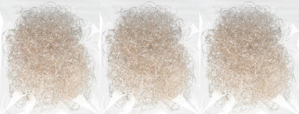 Novaliv Engelshaar Silber I Weihnachtsdeko I 45gr Christbaumschmuck Lametta Baumschmuck Weihnachten zum basteln Engelshaar gelockt