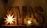 Weihnachtsstern 3D LED Rot 18 Zack 12 cm
