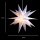 Novaliv Weihnachtsstern 3D LED Weiß 55 cm 18 Zacker