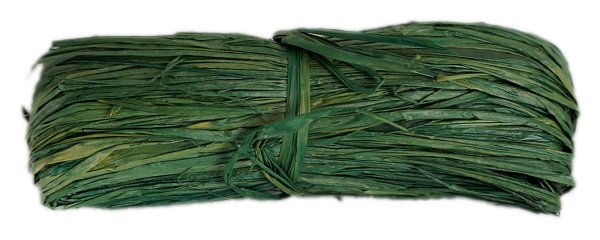 Novatool Raffiabast I 1x 50g I Dunkelgrün I Naturbast I Bastel Bast Bastelstroh Bastband natur Bast Deko Bindebast Bastschnur Raffia