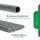Novatool 5 Pflanzstäbe 90 cm grün 8 mm Durchmesser Rankstäbe aus kunststoffummantelten Metall Rankhilfe Tomatenstäbe Blumenhalter