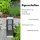Novatool 1x Steckdosensäule 4-fach Silber gebürstet Edelstahl eckig IP44 Garten Mehrfachsteckdose Outdoor Steckdosenleiste Stromverteiler Außen (Elektro)