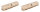 Novaliv Schrubberbürste aus Holz mit Union-Borsten| Scheuerbürste| Boden-Bürste| Ideal für Reinigung von Balkon Terrasse Garten Innen- Außenbereich  Schrubber ohne Stiel