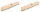 Novaliv Schrubberbürste aus Holz mit Union-Borsten| Scheuerbürste| Boden-Bürste| Ideal für Reinigung von Balkon Terrasse Garten Innen- Außenbereich  Schrubber ohne Stiel