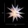 Novaliv Weihnachtsstern Dekostern | 40cm WEISS | Innen und Aussen | LED mit Schuko Stecker | Weihnachtsdeko Stern beleuchtet