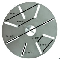 Novatool Steckdosensäule I 4 fach I Silber gebürstet I Edelstahl I eckig I mit Erdspieß I  Garten Mehrfachsteckdose Outdoor Steckdosenleiste Stromverteiler Außen (Elektro)