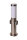 Novatool Gartenlampen I 45 cm + 80 cm I mit Erdspieß I Edelstahl I IP44 I E27 Sockel I Gartenleuchten Stehlampen Säulenlampen außen Außenlampen Aussenleuchten Sockelleuchten Pollerleuchten (Elektro)