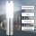 Novatool Wandleuchte I mit Bewegungsmelder I Edelstahl IP44 I E27 Sockel I 7,8x14,5x36 cm I Außenlampe Außenleuchte Garten Wandlampe Wandstrahler Außen Außenbeleuchtung Lampe Außenbereich (Elektro)