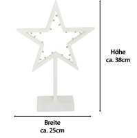 Novaliv Dekostern und Weihnachtsbaum LED Weihnachtsstern Dekostern batteriebetrieben Lichterstern Weihnachtsdekoration Fenster stehend kabellos Lichterglanz Leuchtsterne Weihnachten Fensterbeleuchtung