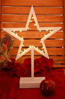 Novaliv Dekostern und Weihnachtsbaum LED Weihnachtsstern Dekostern batteriebetrieben Lichterstern Weihnachtsdekoration Fenster stehend kabellos Lichterglanz Leuchtsterne Weihnachten Fensterbeleuchtung