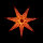 Novaliv Adventsstern orange und lila 75cm Fensterbeleuchtung Weihnachtsdekoration Lichterkette Weihnachtsstern Dekostern Beleuchtung zum Hängen Leuchtstern  Stern mit Beleuchtung zum Aufhängen