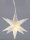 Novaliv Stern 11 cm Außenstern Dekostern Timerfunktion weiß innen und außen Weihnachtsdekoration Fensterbeleuchtung Weihnachtsstern Fensterschmuck Leuchtstern wetterfest 3D LED Adventsstern