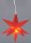 Novaliv Dekostern rot mit Timerfunktion 11cm LED Beleuchtung Leuchtstern Weihnachtsbeleuchtung innen und außen Fensterschmuck Leuchtstern wetterfest 3D Stern Adventsstern Weihnachtsdekoration