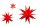 Novaliv 3D- Dekostern Set weiß 11cm + 35 cm + 60cm Weihnachtsbeleuchtung innen und außen wetterfest Weihnachtsstern LED Beleuchtung Outdoorbeleuchtung Leuchtstern Adventsstern Leuchtstern