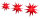Novaliv 3er Sparset Weihnachtssterne Dekosterne 40cm + 65cm + 80cm ROT Außen Kabel mit Trafo &Timerfunktion 3D Stern 18 Zackig Leuchtstern Weihnachtslicht Winterbeleuchtung 3D Stern
