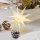 Novaliv Weihnachtsstern LED Dekosterne 2er Sparset Weiss 8cm Timerfunktion nur Innen mit 1,5m Kabel und Batteriefach für 3 AA Batterien 3D Stern 18 Zackig Leuchtstern LED Weihnachtsbeleuchtung