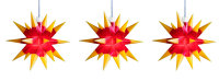 Novaliv Weihnachtsstern LED Dekosterne 2er Sparset...