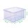 Novaliv Aufbewahrungsbox klein 5l 29x13x18 transparent ohne Deckel Stapelbox Kiste Box Plastikboxen Stapelkisten