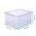 Novaliv Unterbettbox ohne Deckel Rollen 28 l 59x39x15 transparent Stapelbar Unterbettkommode Bettkasten Verstaubox Aufbewahrungsbox Box Kiste