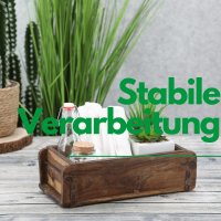 Novaliv Holzkiste Vintage 30 x 15 x 10 cm Alte Ziegelform Holz EIN KAMMER Allzweckkiste aus recyceltem Altholz Jede Form EIN Unikat - Geschenkkiste