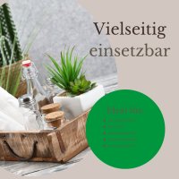 Novaliv Holzkiste Vintage 30 x 25 x 8 cm Alte Ziegelform Holz