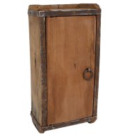 Novaliv Schlüsselkasten Holz 30 x 25 x 8 cm Holzkiste Vintage Alte Ziegelform Holz Groß Allzweckkiste aus recyceltem Altholz Jede Form EIN Unikat
