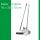 Novaliv Standkehrgarnitur "Combi" aus hochwertigem Metall (120 cm lang) - ergonomisches Design Kehrbesen mit Schaufel Kehrschaufel mit langem Stiel