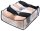 Novaliv BH Organizer Schrank 6 Fächer I 32x12x32 cm I BH Sortierer Schubladen Organizer BH Boxen Aufbewahrung BH Box Schubladen Ordnungssystem BH