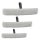Novaliv Fensterwischer 25 cm + 35 cm + 45 cm Einwascher aus Vlies Einschäumer zum Fensterputzen Fensterwischer Fensterreiniger Fenstereinwäscher Fensterreinigung Fensterputzer