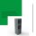 Novatool 1x Steckdosensäule 2-fach außen Anthrazit Edelstahl eckig IP44 mit Erdspieß Steckdose Aussen Gartensteckdose Outdoor Steckdosensäule Garten Steckdosenturm (Elektro)