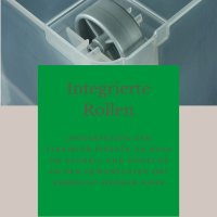 Novaliv 7 tlg Sparset Aufbewahrungsboxen mit Deckel Anthrazit 1x80 L + 2x 15L + 2x 5L + 2x 2L Nestbar stapelbar Clipverschluss Rollboxen BPA-frei
