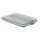 Novaliv Anthrazit Premium Aufschnittbox mit Transparentem Deckel, Frischhaltedosen für Wurst & Käse Maße 25x17x3 cm Kühlschrank Organizer Knäckebrotbox Wohnung must-have Küchen Gadgets
