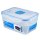 LocknLock Dose HPL322 Vorratsdose - Frischhaltedose 1,8 Liter - Maße (LxBxH): 210 x 146 x 94 mm - Geeignete Dosen zum Einfrieren und Mikrowelle - Lock and Lock Dosen Food Box Meal-Prep-Boxen