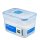 LocknLock Dose HPL323 Vorratsdose - Frischhaltedose 2,4 Liter - Maße (LxBxH): 210 x 146 x 128 mm - Geeignete Dosen zum Einfrieren und Mikrowelle - Lock and Lock Dosen Food Box Meal-Prep-Boxen
