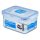 LocknLock Dose HPL807 Vorratsdose - Frischhaltedose 470 ml - Maße (LxBxH): 135 x 102 x 68 mm - Geeignete Dosen zum Einfrieren und Mikrowelle - Lock and Lock Dosen Food Box Meal-Prep-Boxen