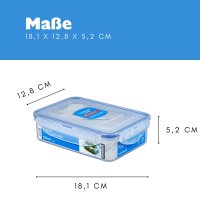 LocknLock Dose HPL815 Vorratsdose - Frischhaltedose 550...