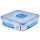 LocknLock Dose HPL822 Vorratsdose - Frischhaltedose 600 ml - Maße (LxBxH): 155 x 155 x 45 mm - Geeignete Dosen zum Einfrieren und Mikrowelle - Lock and Lock Dosen Food Box Meal-Prep-Boxen