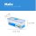 LocknLock Dose HPL844 Vorratsdose mit Ablaufgitter 2 Liter - Maße (LxBxH): 278 x 115 x 103 mm - Geeignete Dosen zum Einfrieren und Mikrowelle - Lock and Lock Dosen Food Box Meal-Prep-Boxen