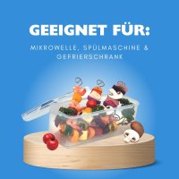 LocknLock Dose HPL896 Vorratsdose Deckel mit Griff 21 L - Maße (LxBxH): 456 x 300 x 225 mm - Lebensmittelbehälter Futter Box Katzenfutter Aufbewahrungsbox - Lock and Lock Dosen-Boxen Futtertonne