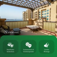 Balkon Sichtschutzmatte 1x Flexibles Design für Gartenzaun und Terrasse 90x600 cm Schilf Schutz vor Blicken Einfache Montage Wind- und wetterfest Stilvolle Dekoration und Privatsphäre