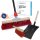 Novaliv Straßenbesen mit Stiel 40 cm Elaston Borsten inkl. Kehrgarnitur verzinkt mit Gummilippe bestehend aus Kehrblech & Handfeger Idealer Gartenbesen Terassenbesen Hofbesen Stallbesen Outdoor broom